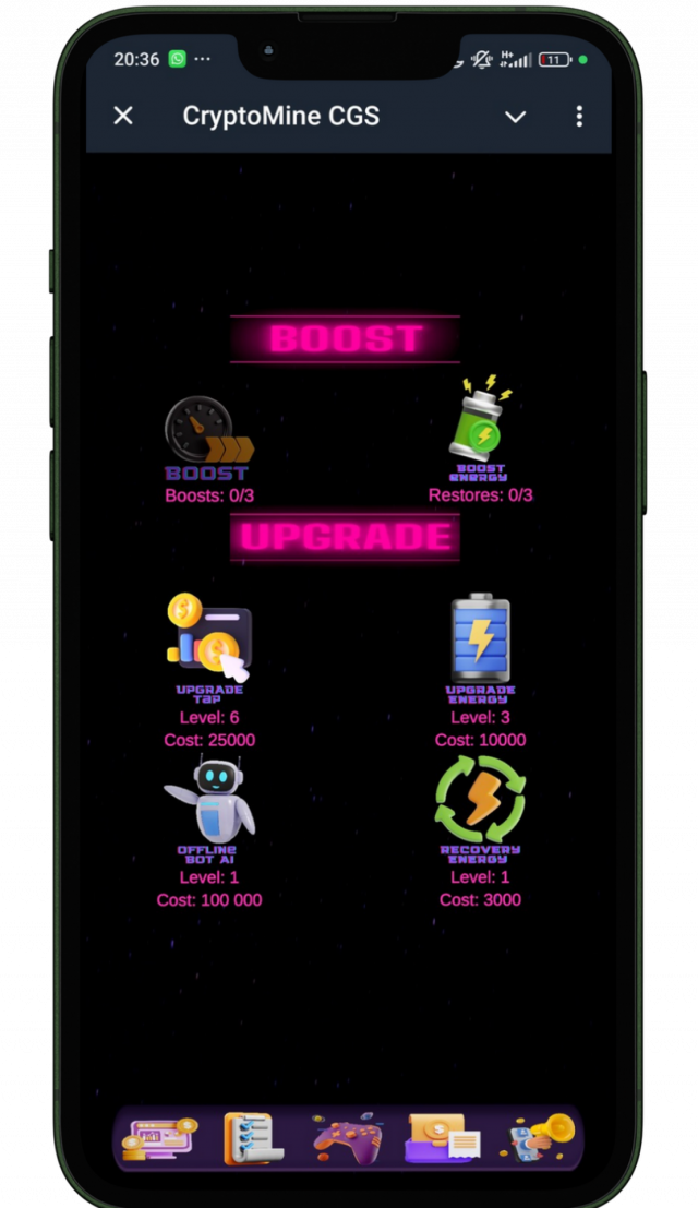 CryptoMine CGS screenshot 3