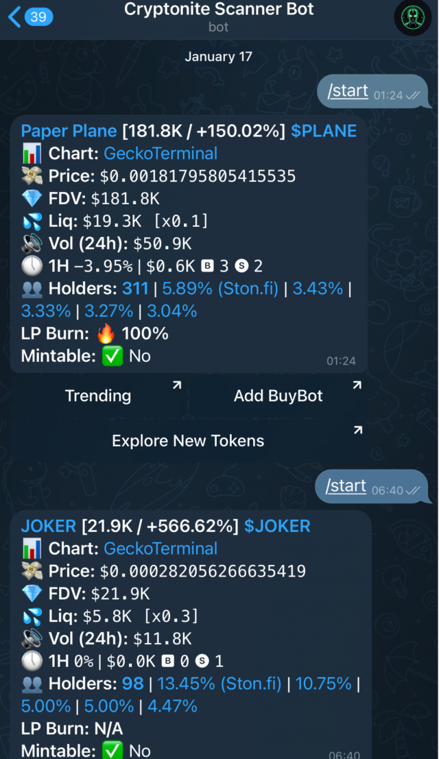 Cryptonite Scanner screenshot 2