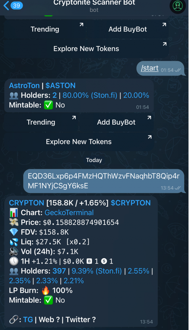 Cryptonite Scanner screenshot 3