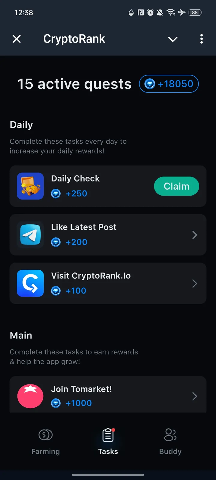CryptoRank screenshot 2