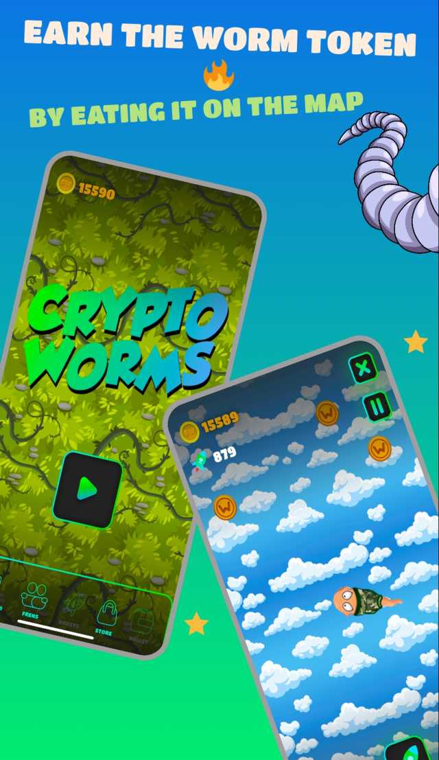 CryptoWorms screenshot 1