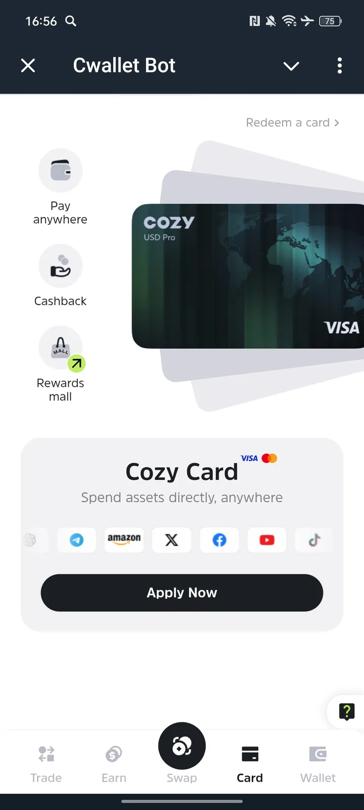 Cwallet Bot screenshot 4