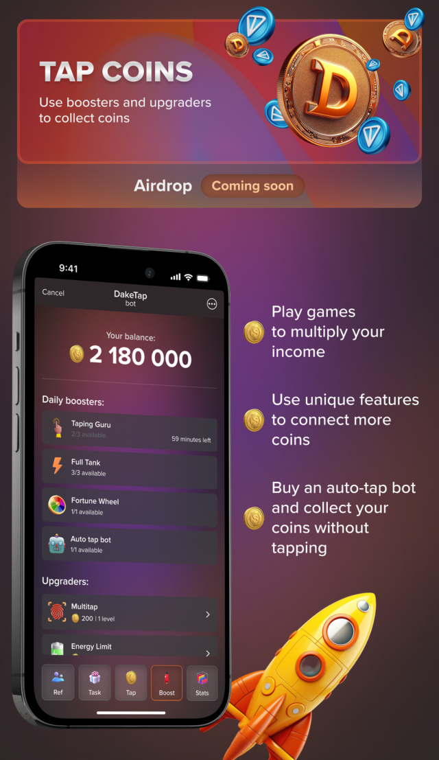 Dakecoin screenshot 2