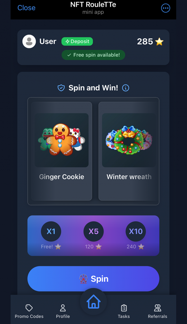 DARK-ROULETTE screenshot 1