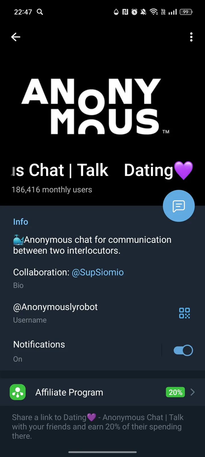 Dating💜 - Anonymous Chat | Talk screenshot 4