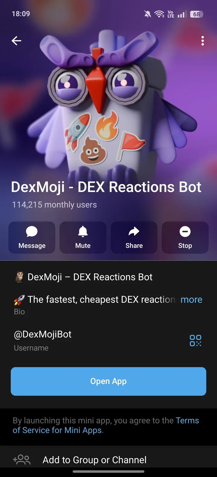 DexMoji - DEX Reactions Bot screenshot 4