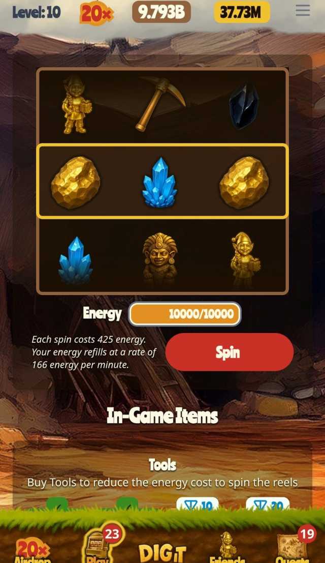 Dig It Gold Game screenshot 2