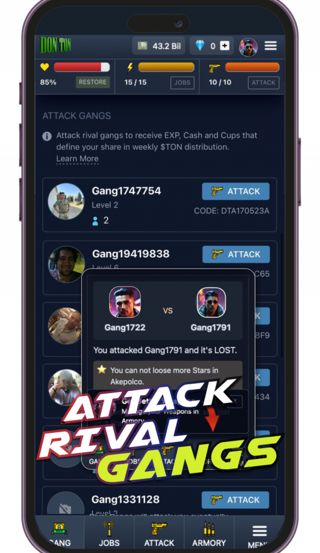 DON TON screenshot 2