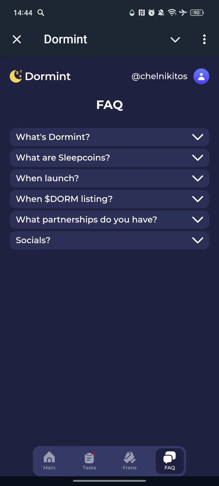 Dormint screenshot 4