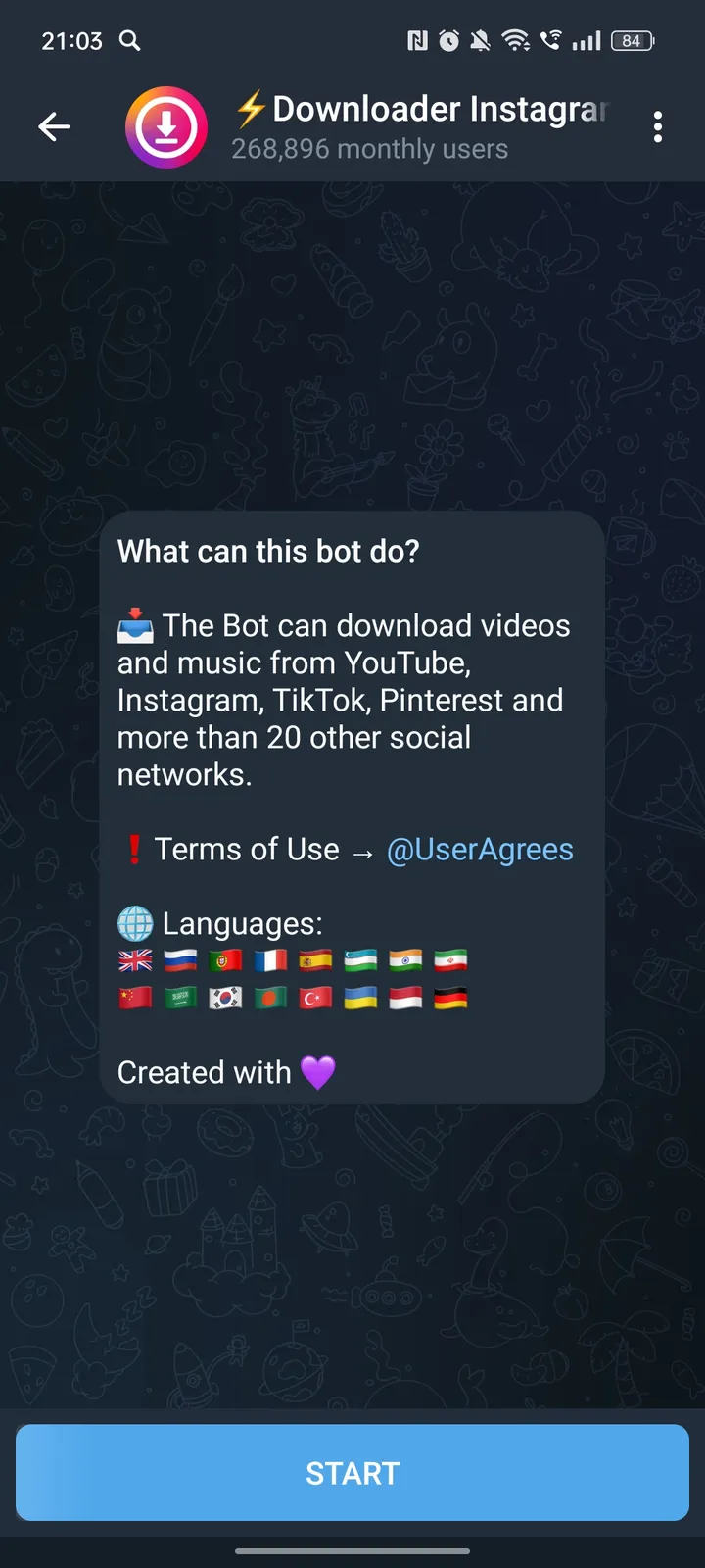 ⚡️Downloader Instagram, TikTok, Pinterest screenshot 4