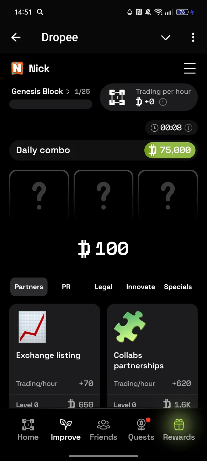 Dropee screenshot 2
