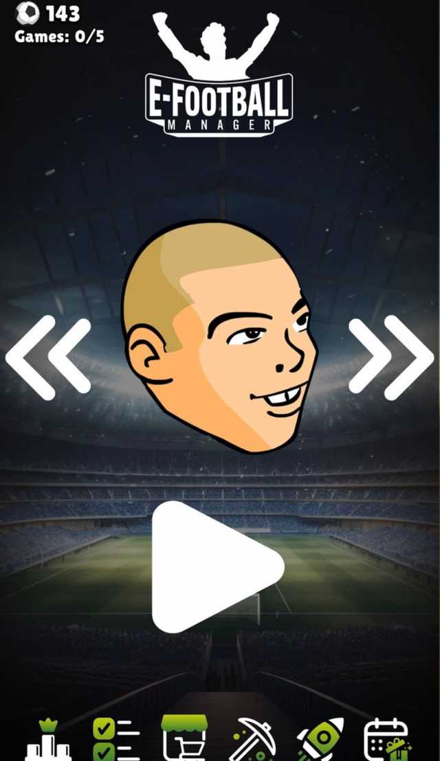 E-Football Manager screenshot 1