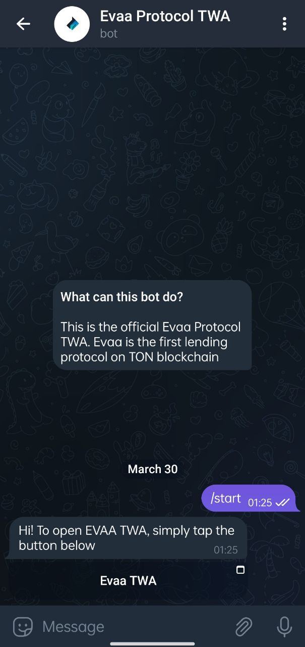EVAA Protocol screenshot 1