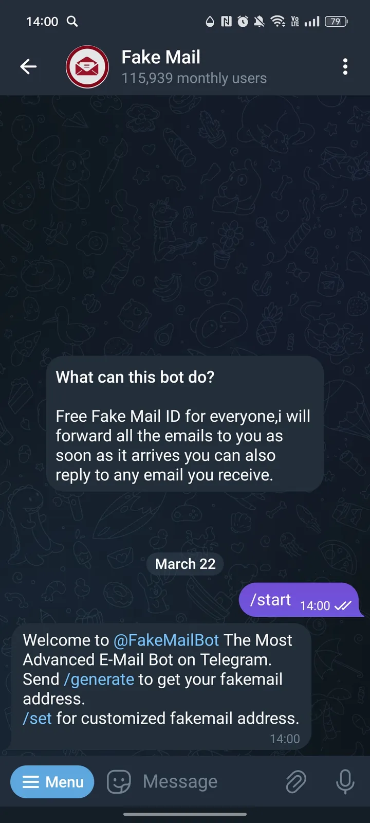 Fake Mail screenshot 1