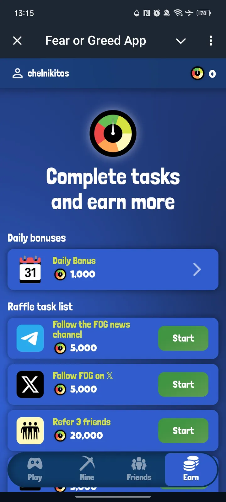 Fear or Greed App screenshot 4