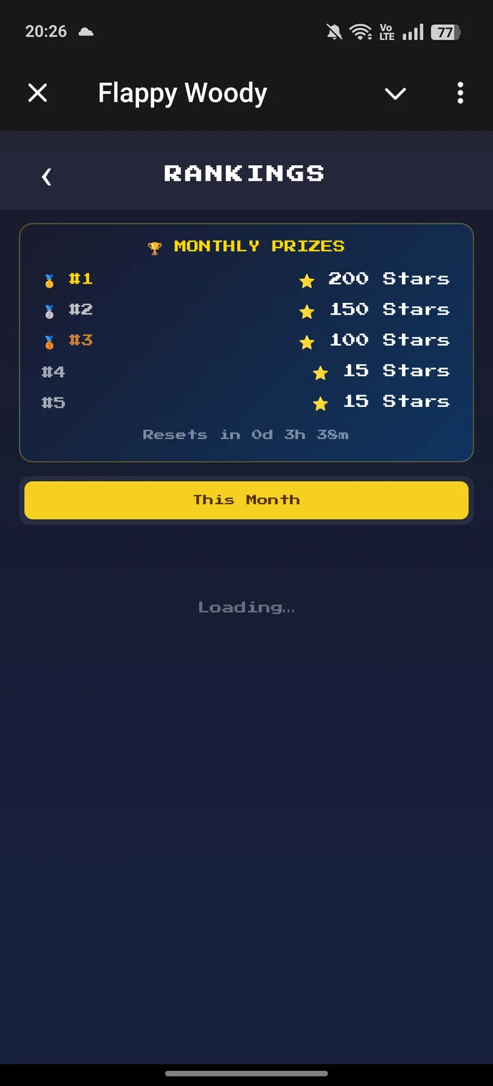 Flappy Woody screenshot 2