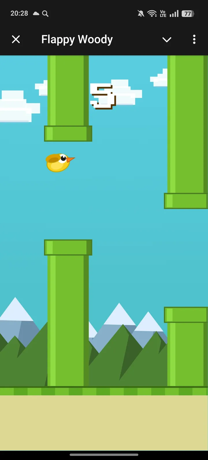 Flappy Woody screenshot 4