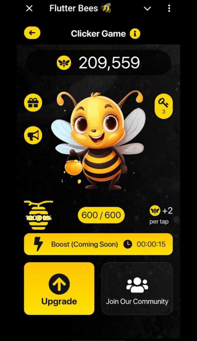Flutter Bees screenshot 2