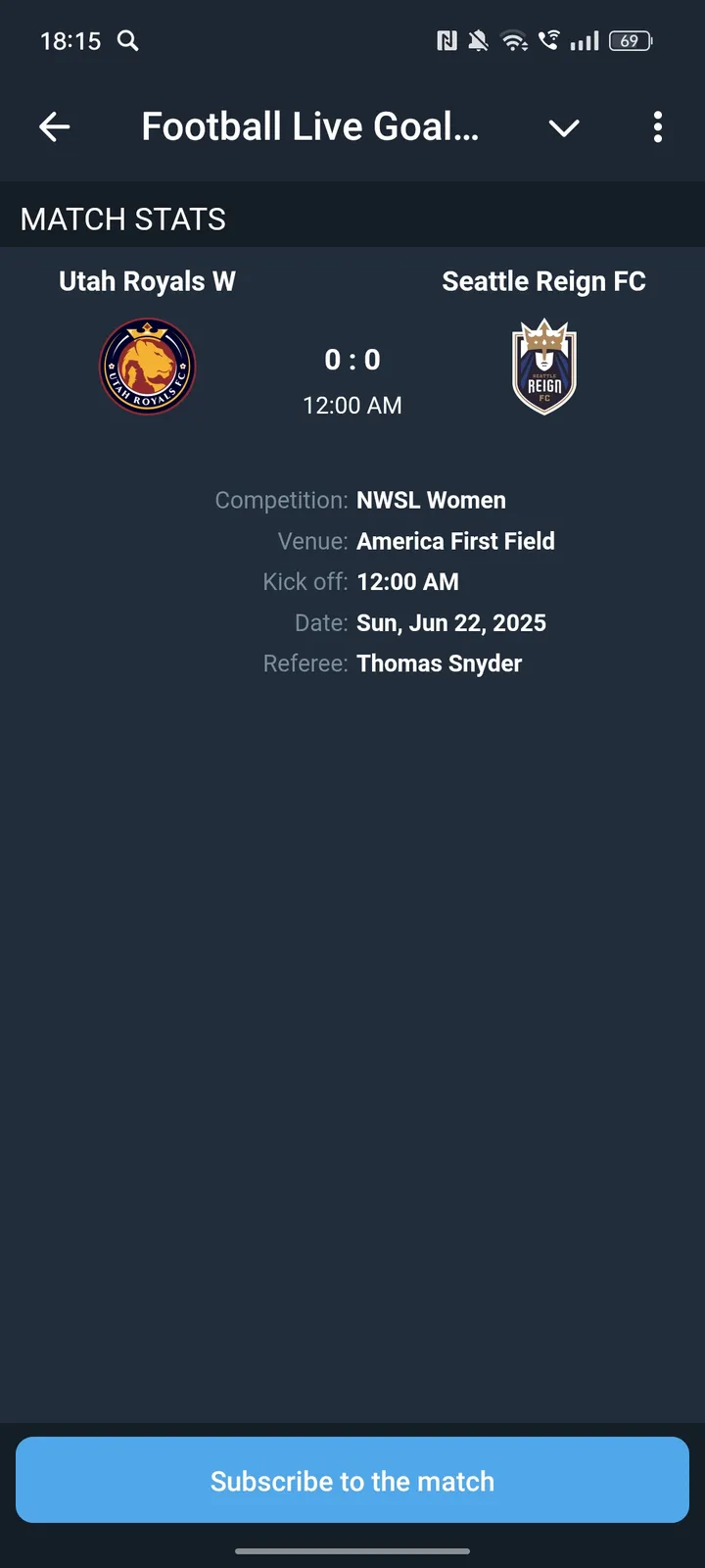 Football Live Goals Bot screenshot 4