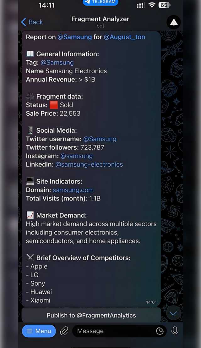Fragment Analyzer screenshot 3