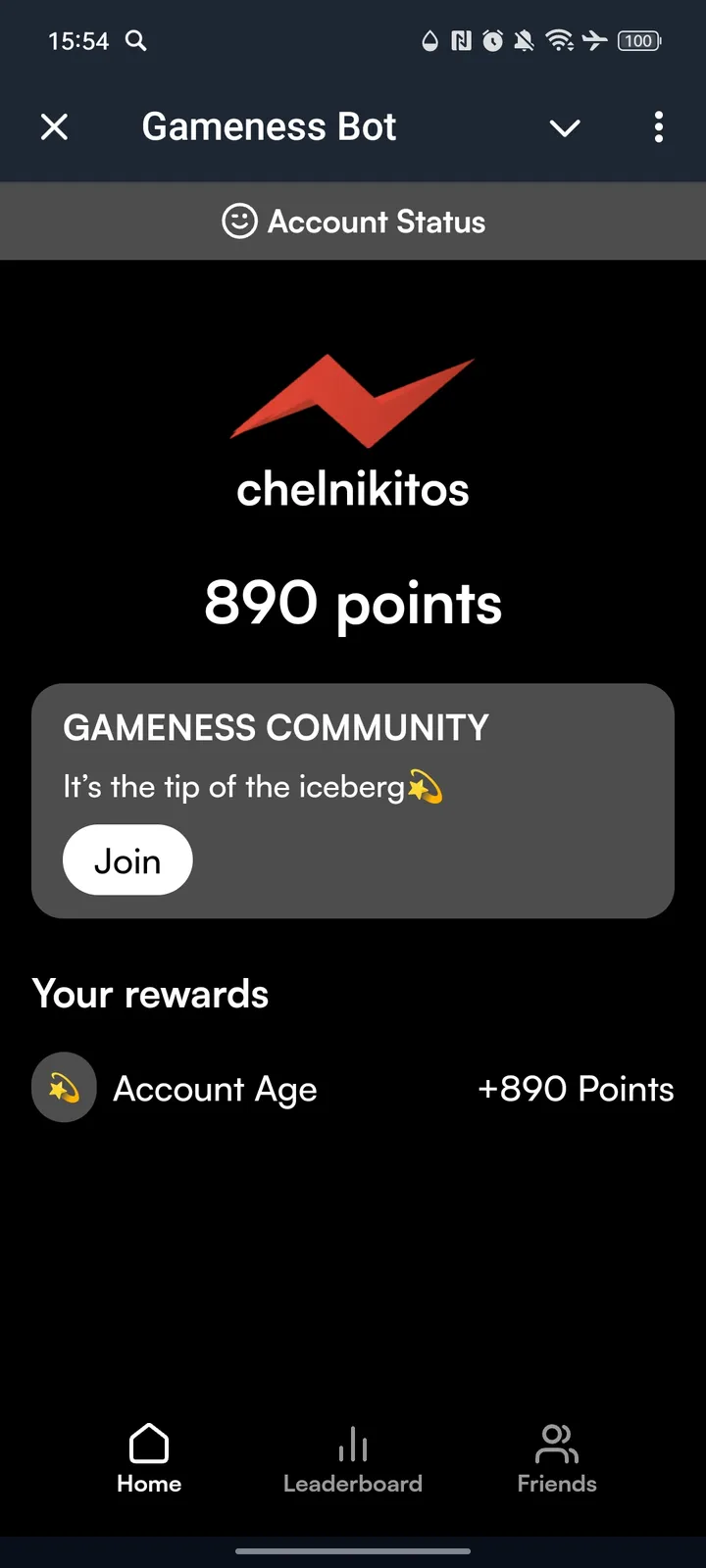 Gameness Bot screenshot 1