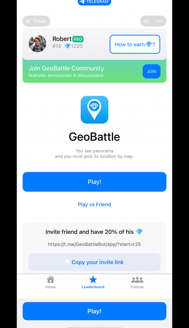 GeoBattle screenshot 1