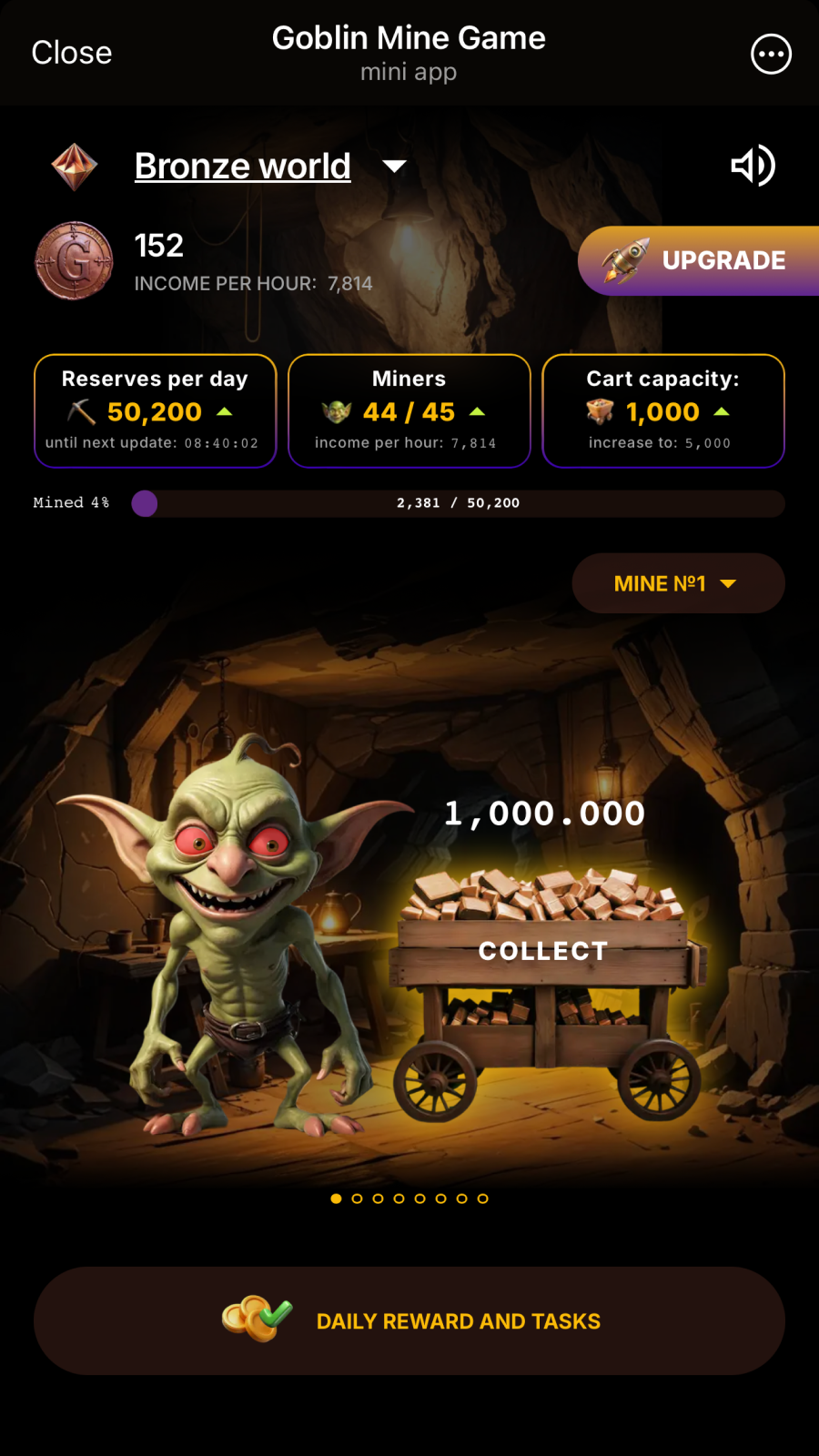 Goblin Mine screenshot 1