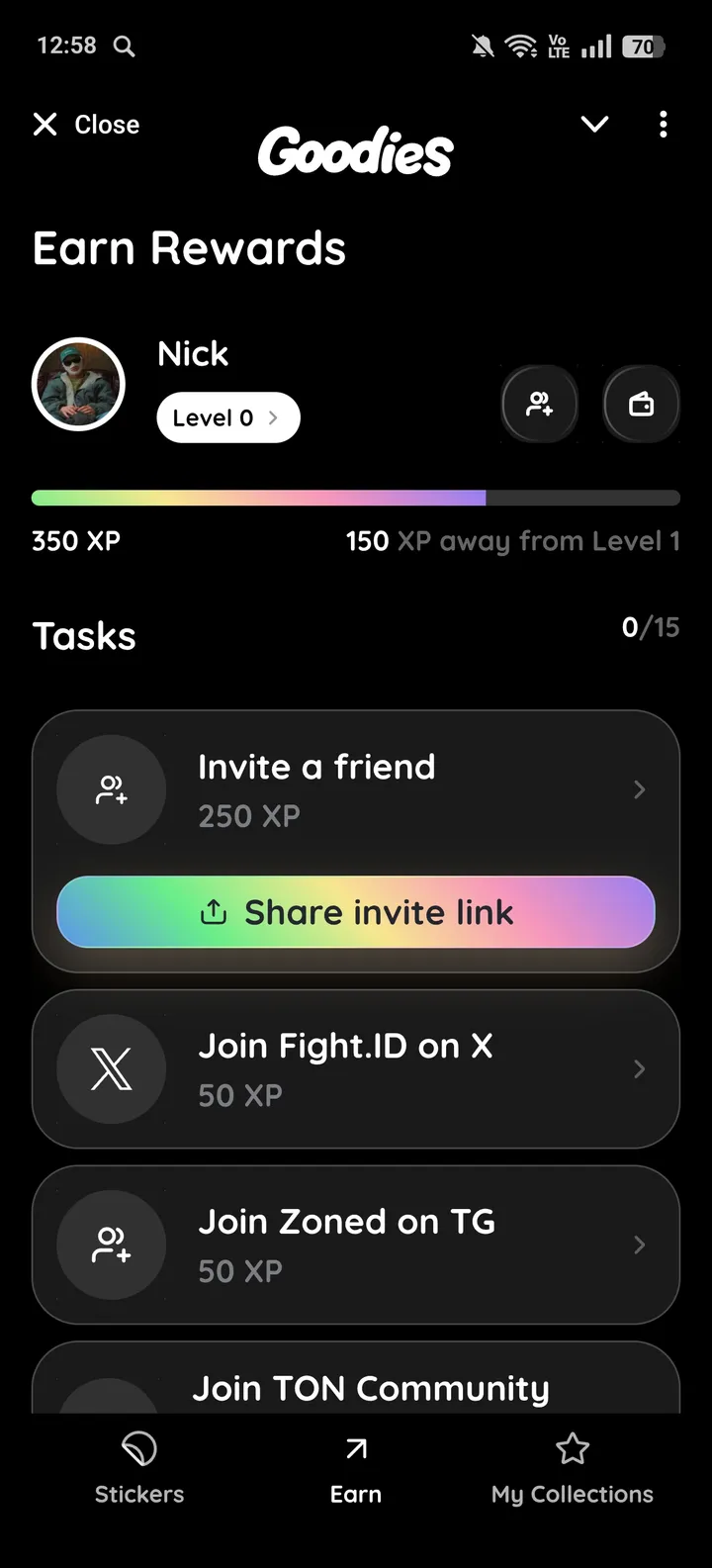 Goodies screenshot 1