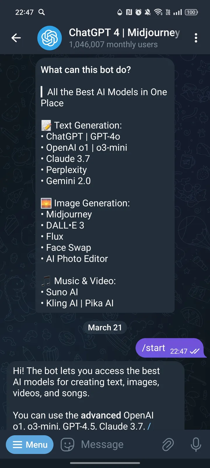 GPT | Midjourney | Claude | Suno screenshot 1