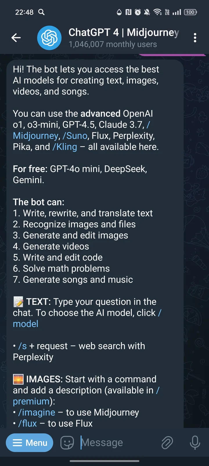 GPT | Midjourney | Claude | Suno screenshot 2
