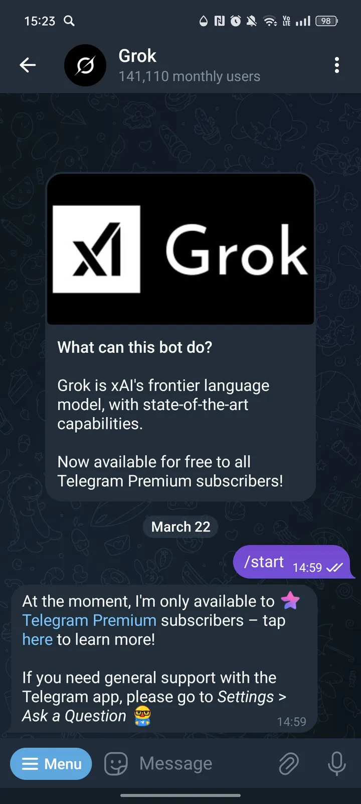 Grok | Ракета🦝 screenshot 1
