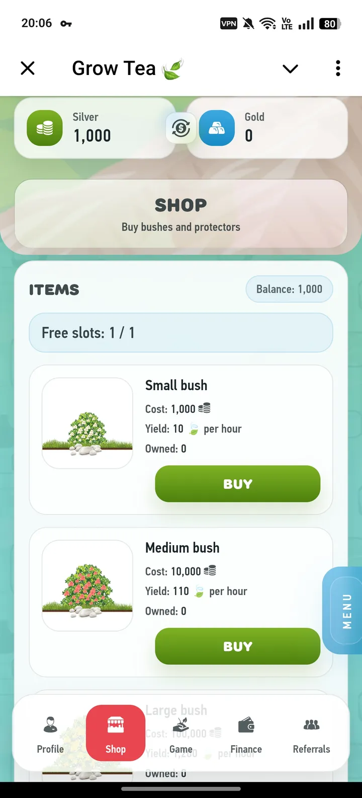 Grow Tea 🍃 screenshot 2