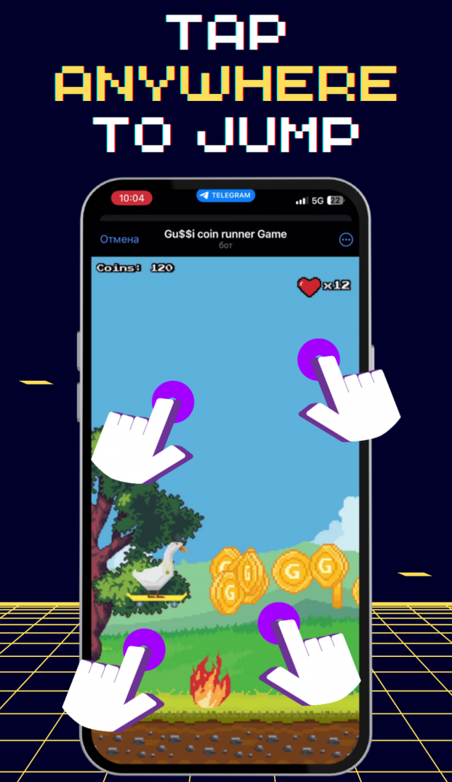 Gu$$i coin runner screenshot 3