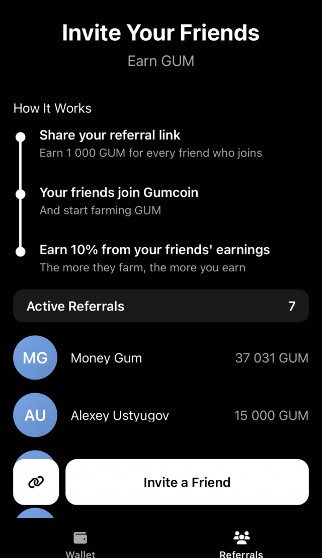 Gumcoin screenshot 3