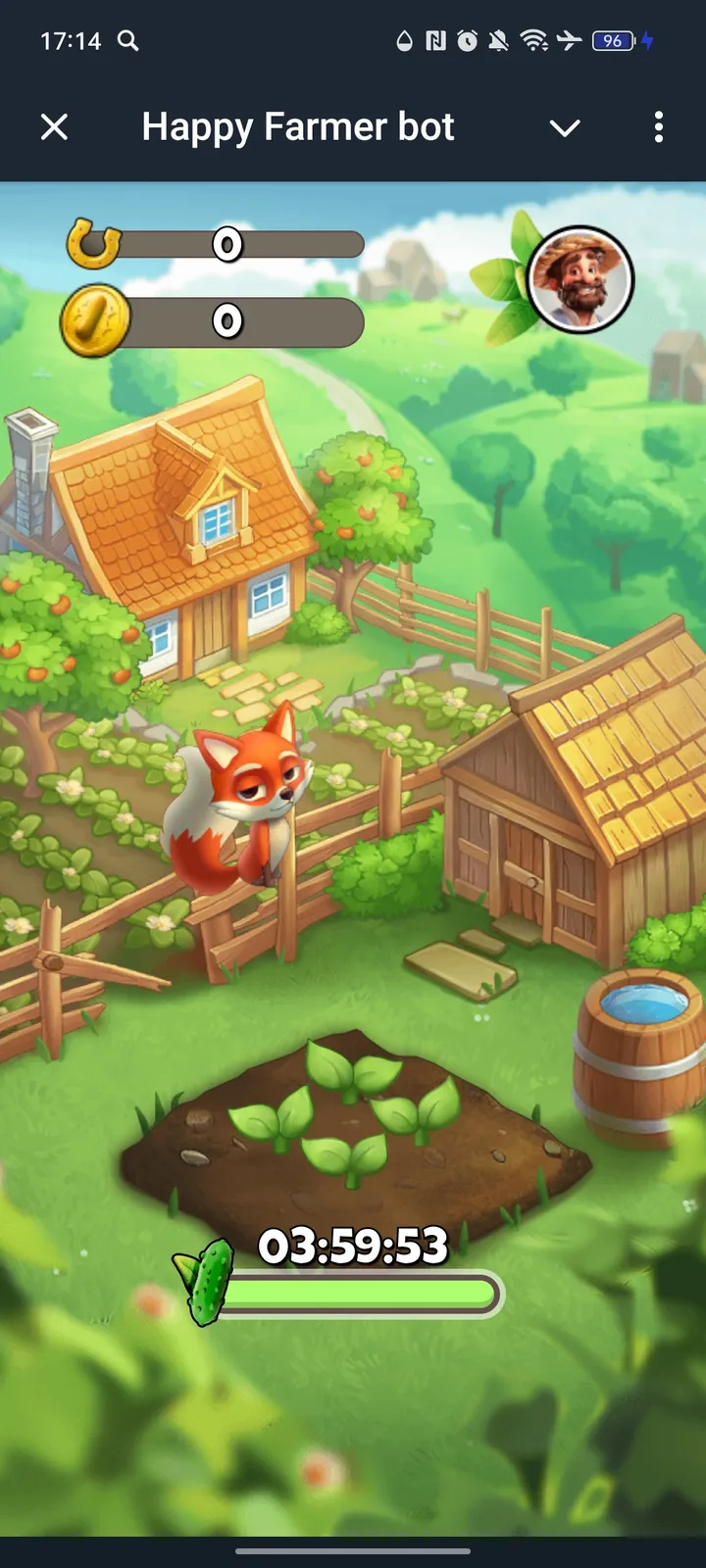 Happy Farmer bot screenshot 1