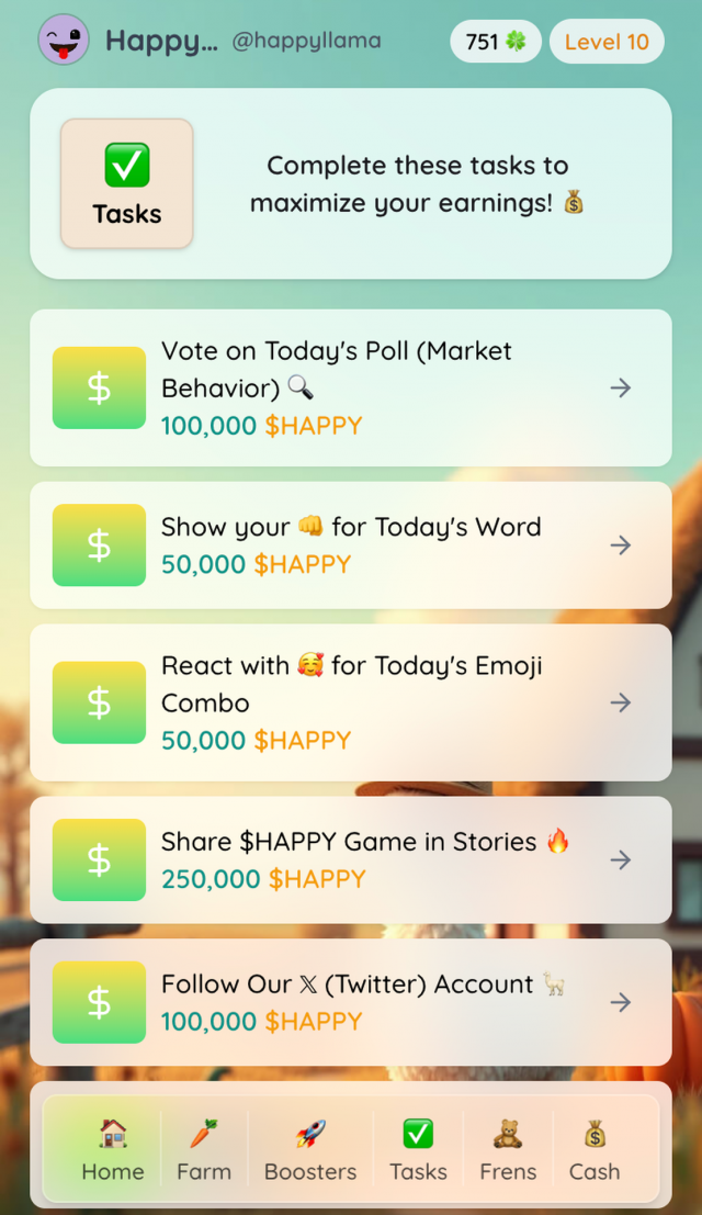 Happy Llama 🦙 screenshot 3