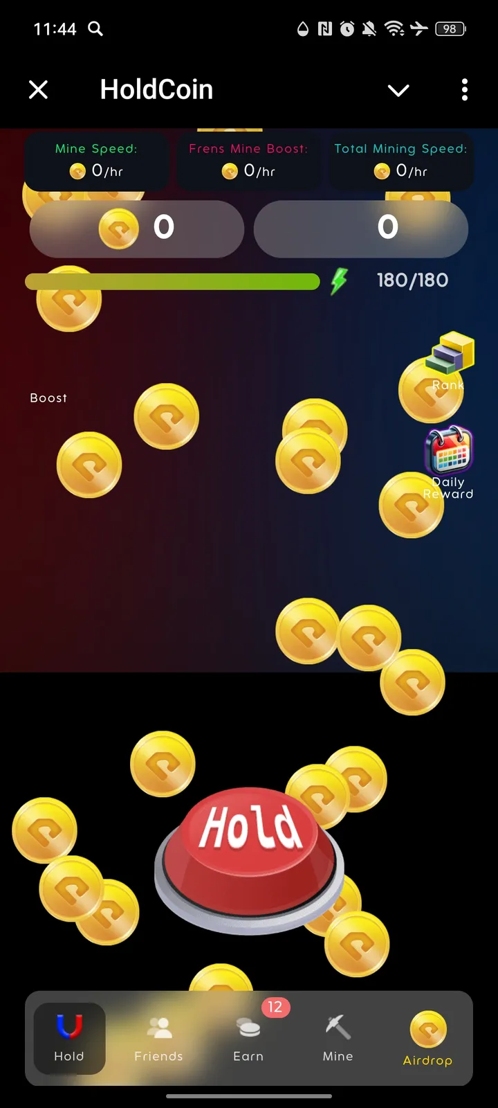 Holdcoin screenshot 1