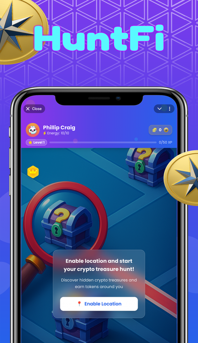 HuntFi screenshot 1