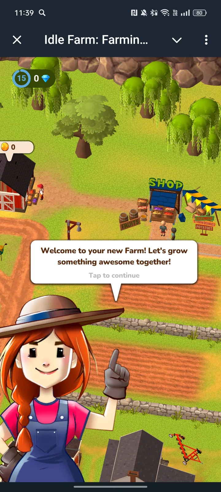 Idle Farm: Farming Simulator screenshot 1