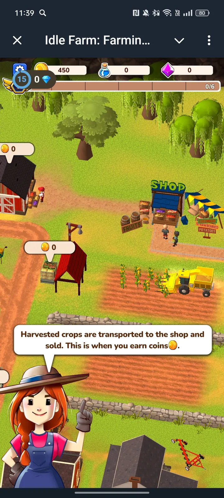 Idle Farm: Farming Simulator screenshot 2