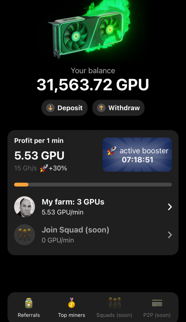 Мine2Мine (M2M) screenshot 1