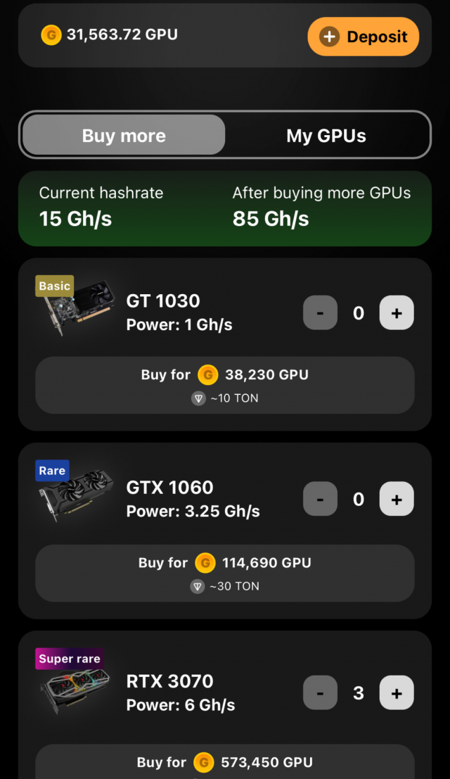 Мine2Мine (M2M) screenshot 3
