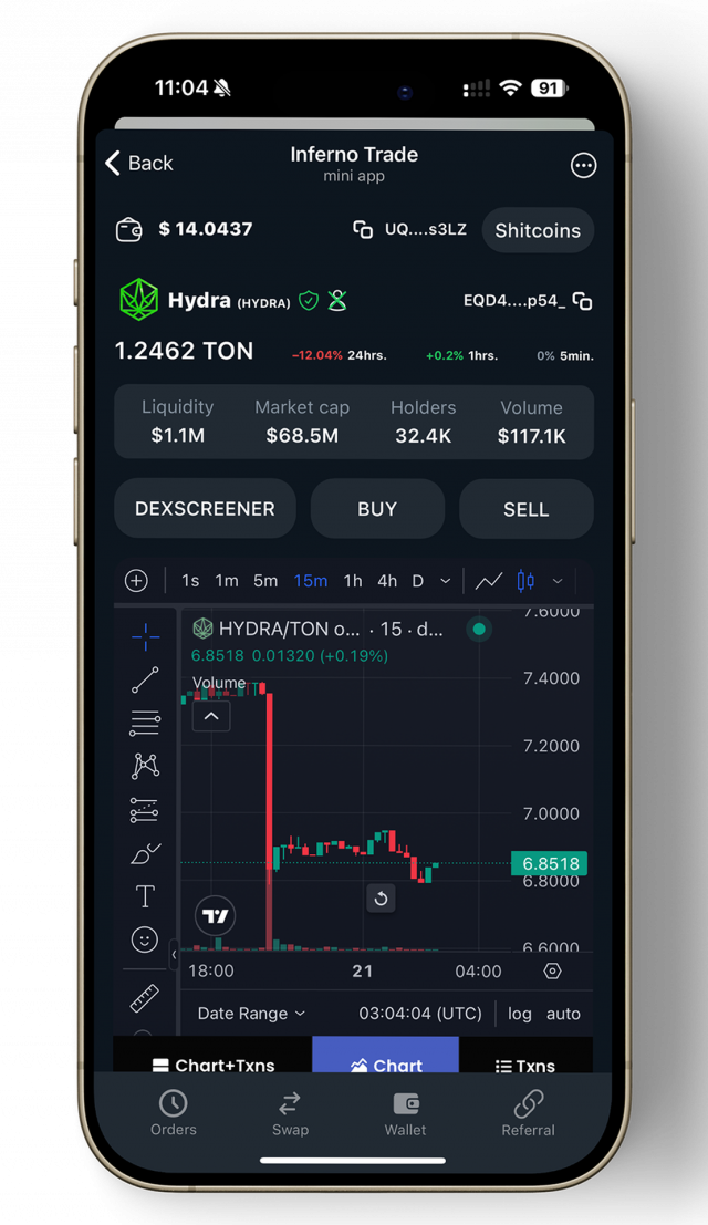 Inferno Trade screenshot 2
