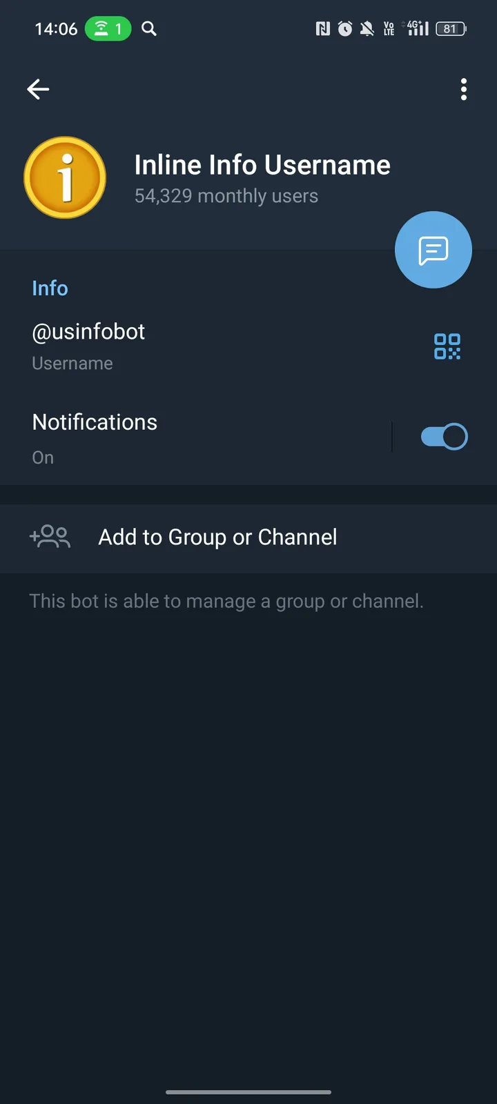 Inline Info Username screenshot 3