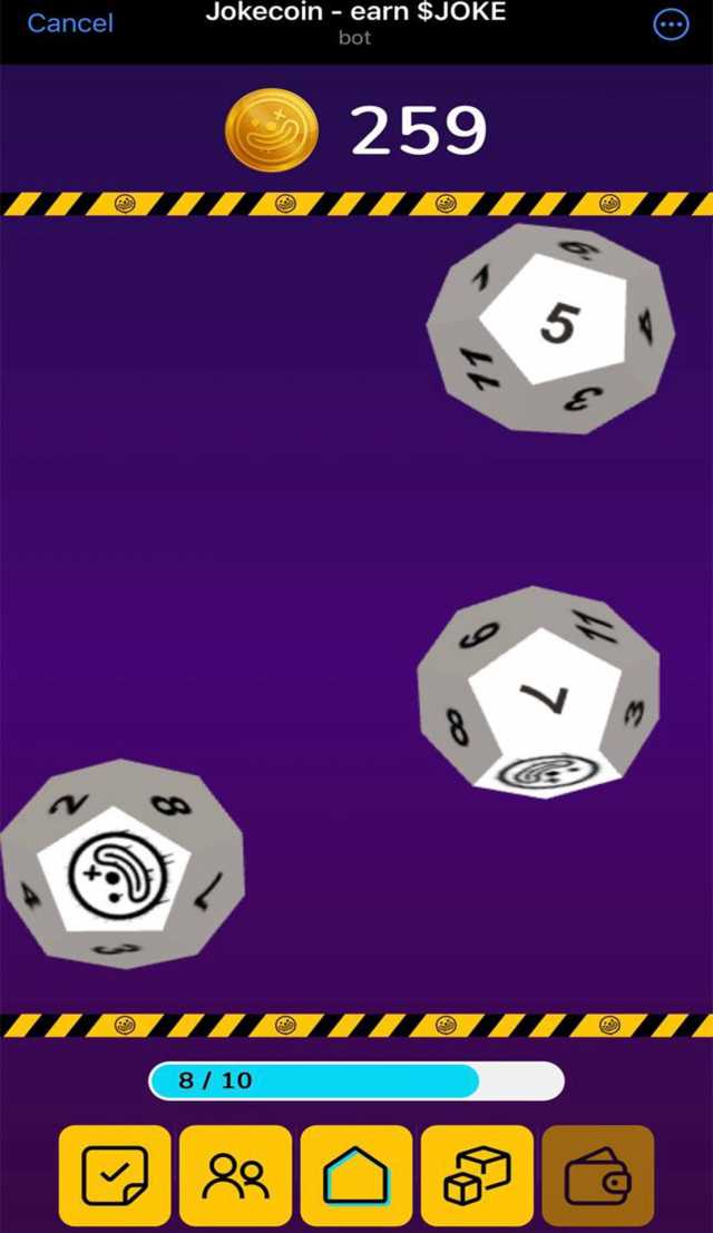 Jokecoin screenshot 2