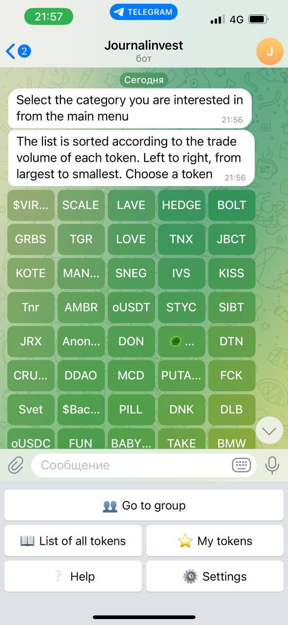 Journalinvest screenshot 2
