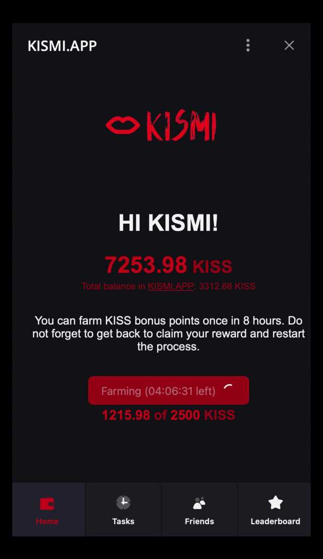 KISMI.APP screenshot 1