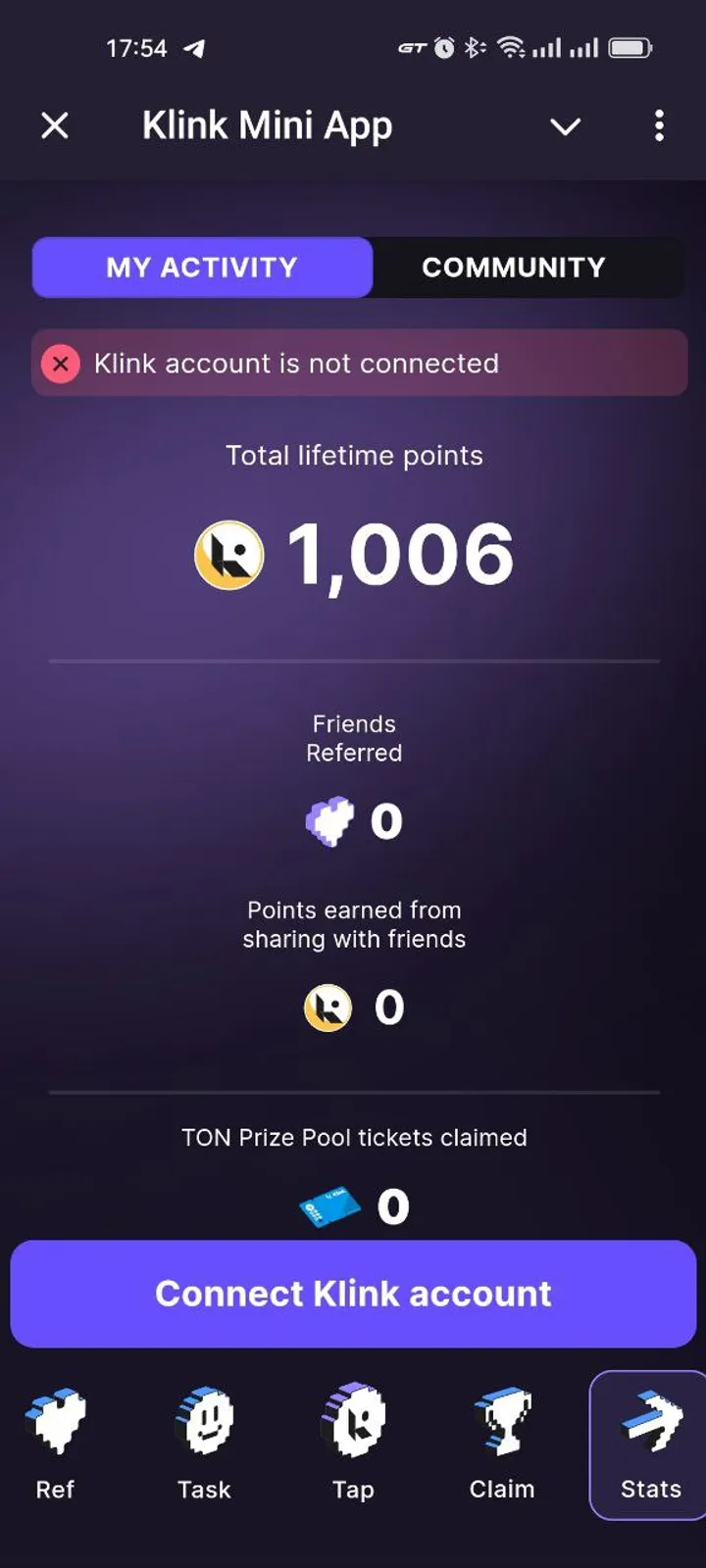 Klink Mini App screenshot 1