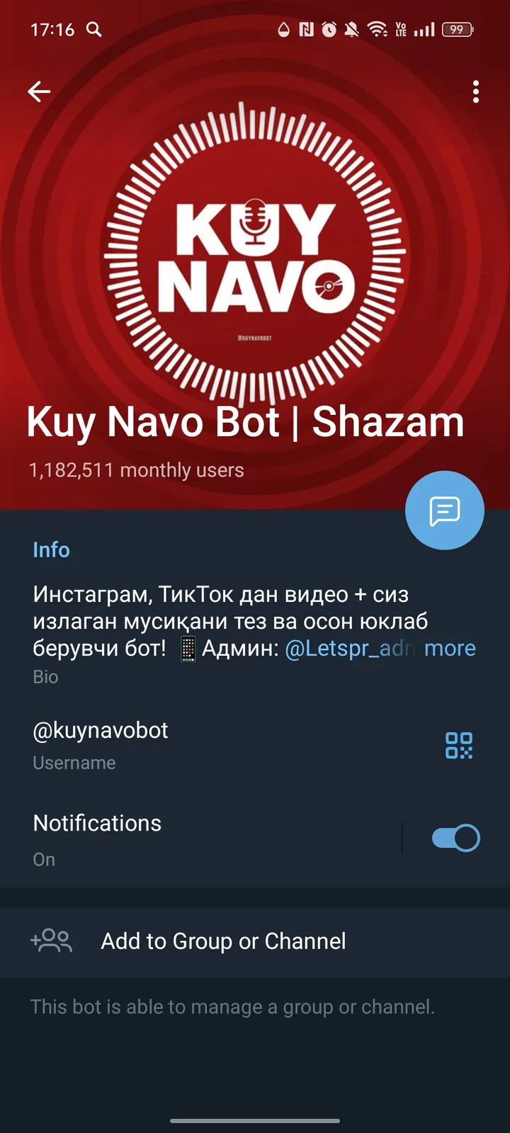 Kuy Navo Bot | Shazam screenshot 4