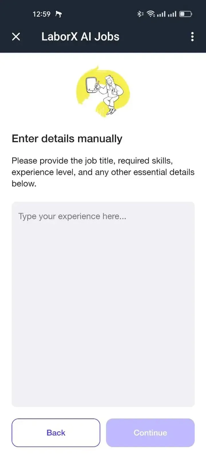LaborX AI Jobs screenshot 1